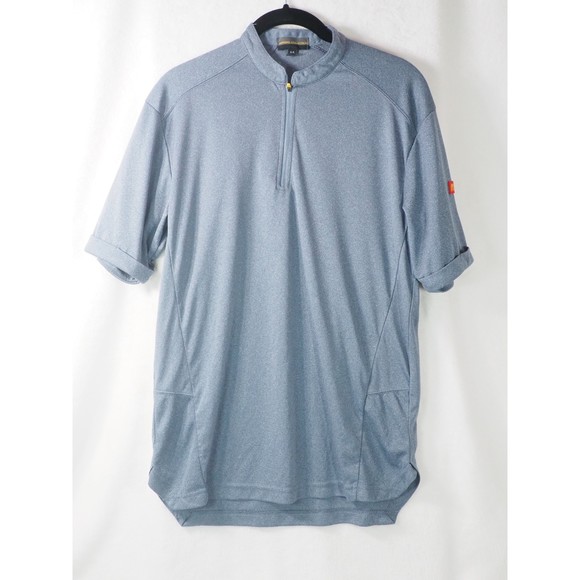 MCDONALDS Apparel Collection Shirt Men's Size S-R 1/4 Zip Employee Uniform EUC - Picture 1 of 7